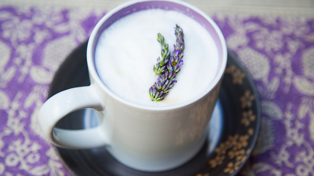 How to Make a Lavender Latte