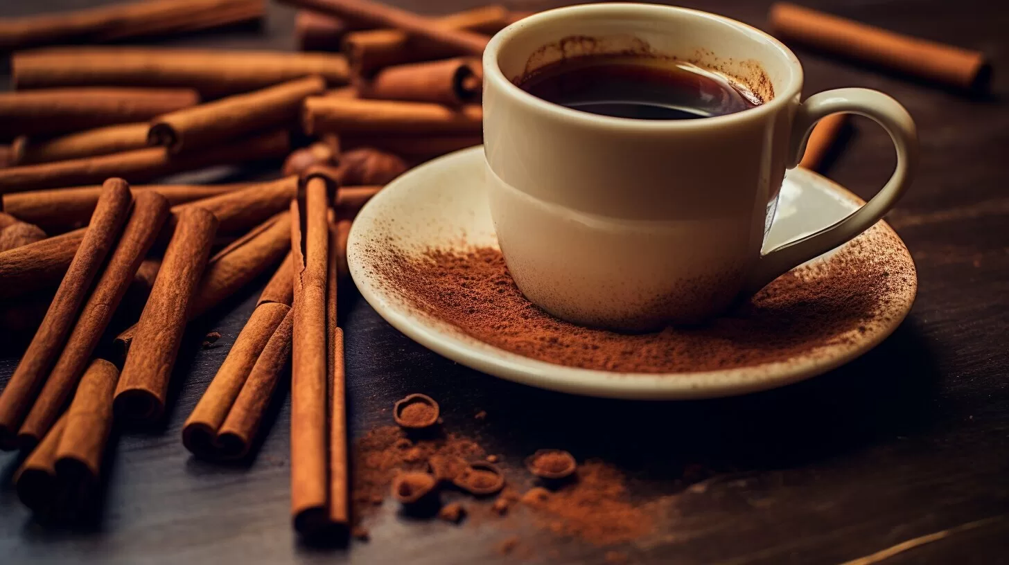 does cinnamon reduce acid in coffee